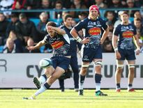 À l’image de leur ouvreur Léo Berdeu, les Agenais ont fait preuve d’une étonnante assurance pour s’imposer chez leurs concurrents isérois. Photo Icon Sport