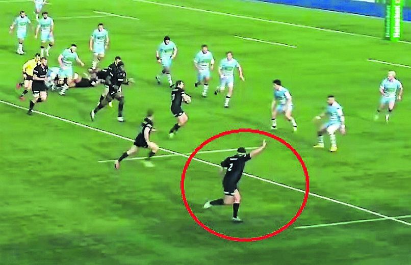 Saracens : George, le poison pilote