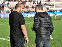 Patrice Collazo et Mourad Boudjellal (Toulon)