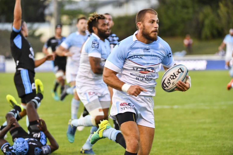 Pro D2 - Arthur Duhau (Bayonne) contre Massy le 31 août 2018