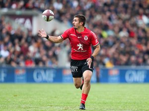 Thomas Ramos lors de la rencontre UBB-Stade Toulousain à Chaban Delmas.