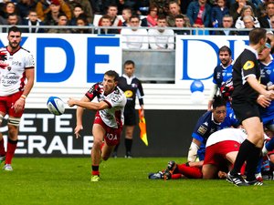 Yoann Cottin (Toulon) contre Castres