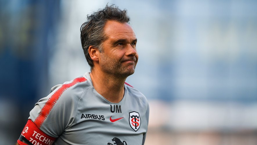 Ugo Mola, entraîneur du Stade toulousain