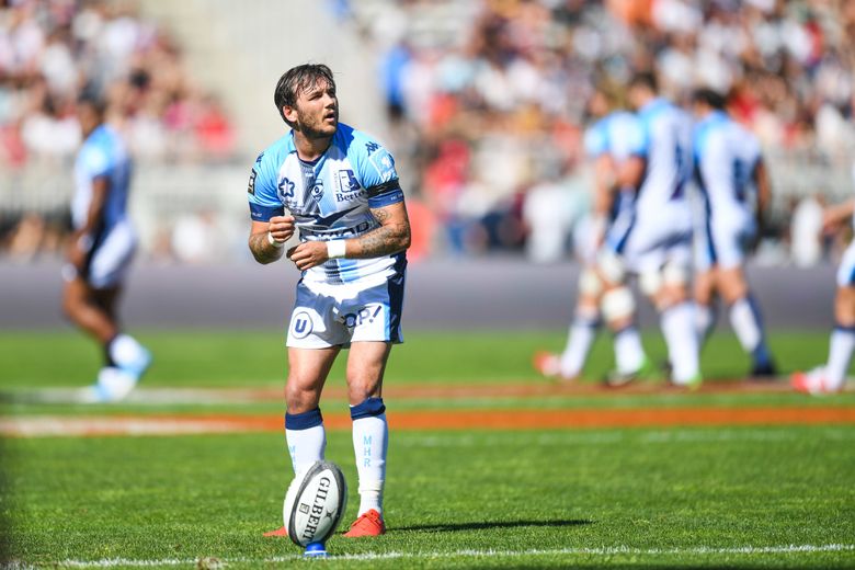 Benoît Paillaugue (Montpellier) lors du barrage contre le Lou
