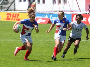 La capitaine Fanny Horta a mené les siennes dans un tournoi en demi-teinte. Les Bleues ont échoué en quart face au Canada, troisième nation mondiale. Photo Pablo Ordas
