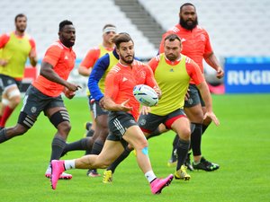 Sofiane Guitoune (France) à l'entraînement lors de son unique Mondial, c'était en 2015