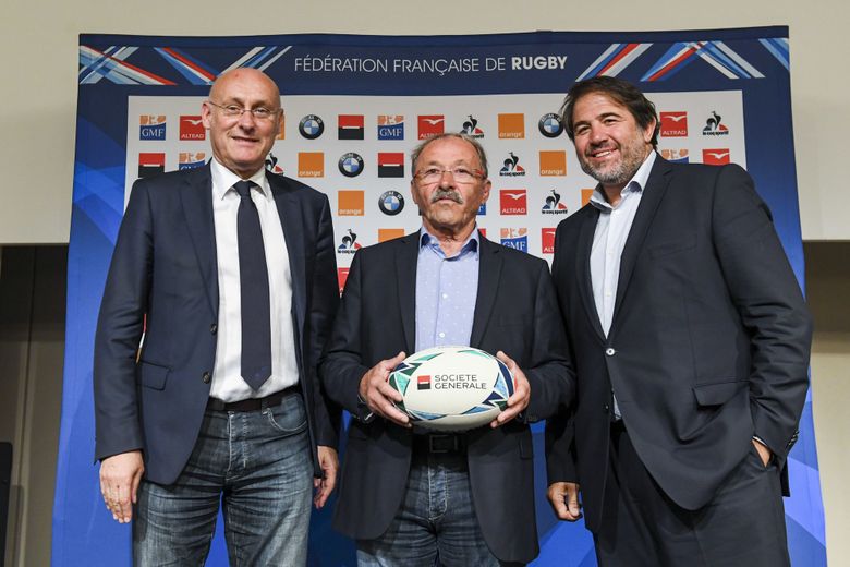 Serge Simon, Jacques Brunel et Bernard Laporte