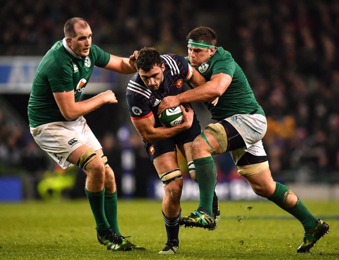 Ici face à l'Irlande en 2017