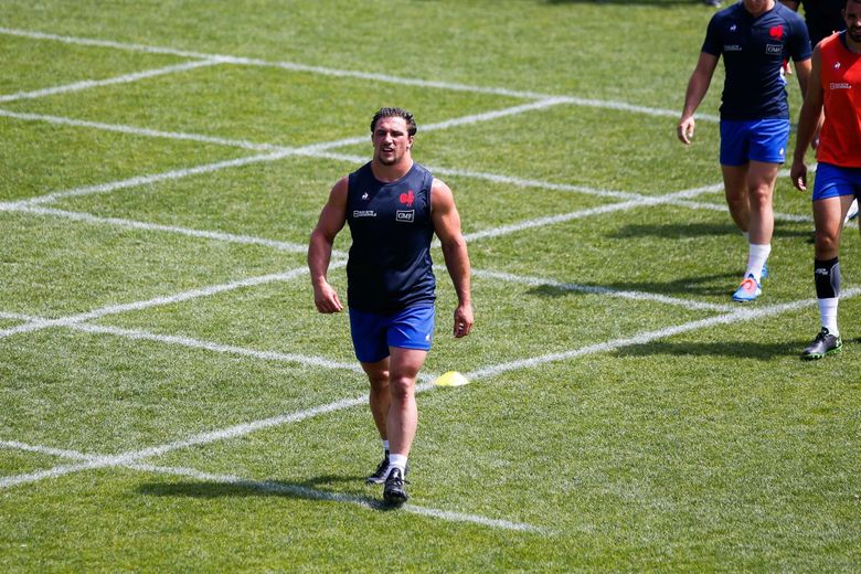 Camille Chat avec les Bleus