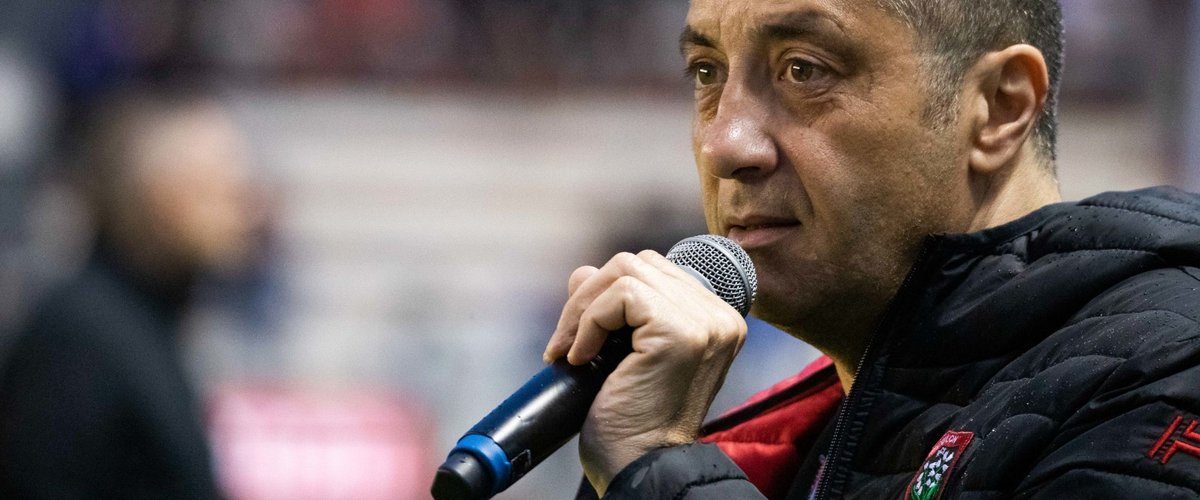 Mourad Boudjellal au micro