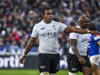 Leone Nakarawa (Fidji) lors du Test Match contre la France en novembre 2018.