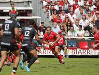 James Hart (Biarritz) contre Oyonnax