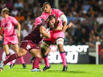 Cinquième titularisation en Top 14 pour le pilier bordelais Lasha Tabidze qui inscrit un essai à la 21e minute.