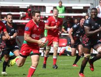 Privé du capitanat, Yohann Artru est apparu très en jambes contre Oyonnax, faisant constamment avancer son équipe.