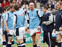 Gareth Thomas (Cardiff Blues) contre Toulouse