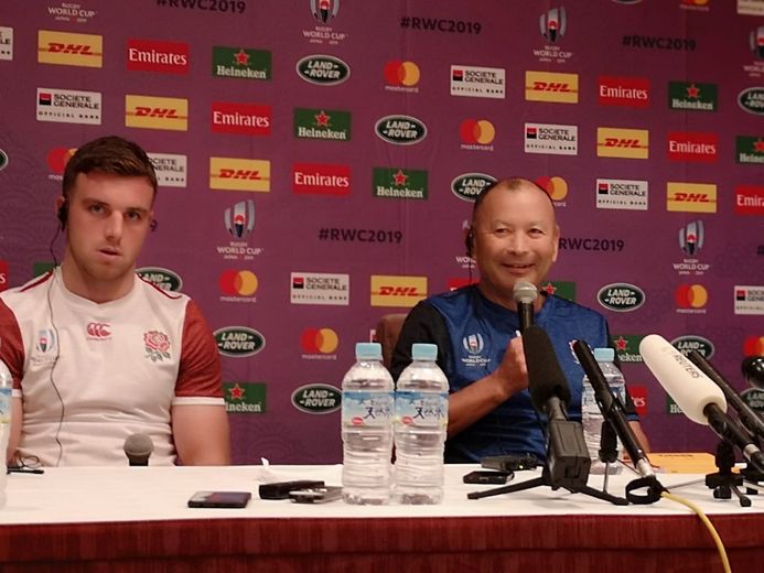 Coupe du monde 2019 - Conférence de presse anglaise : George Ford et Eddie Jones