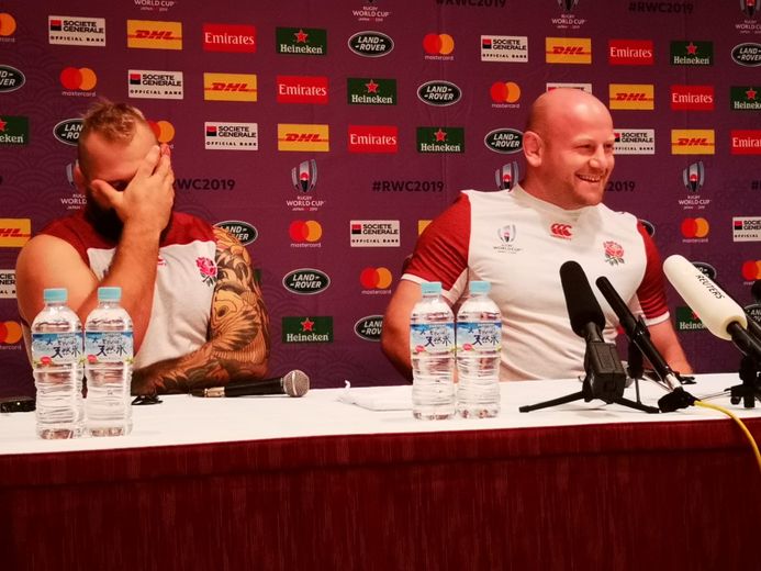 Coupe du monde 2019 - Conférence de presse anglaise : Joe Marler et Dan Cole