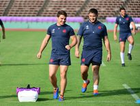 Antoine Dupont, ici à l’entraînement aux côtés de Cyril Baille, se connaissent depuis très longtemps. Les deux hommes se sont rencontrés enfant en bord de terrain.