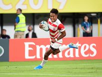 Kotaro Matsushima (Japon) auteur d'un triplé lors du premier match contre la Russie