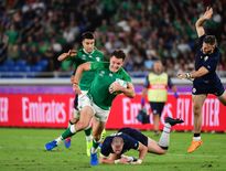 Jacob Stockdale (Irlandais) contre l'Écosse