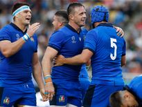 Les joueurs de l'Italie