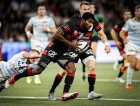 Auteur du premier essai du match à la 8e minute, Noa Nakaitaci a produit une prestation remarquable dans tous les secteurs . Photo Julien Poupart
