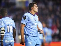 Le jeune Arthur Vincent prouve de semaine en semaine qu’il a sa place dans une grande écurie de Top 14. Photo Julien Poupart