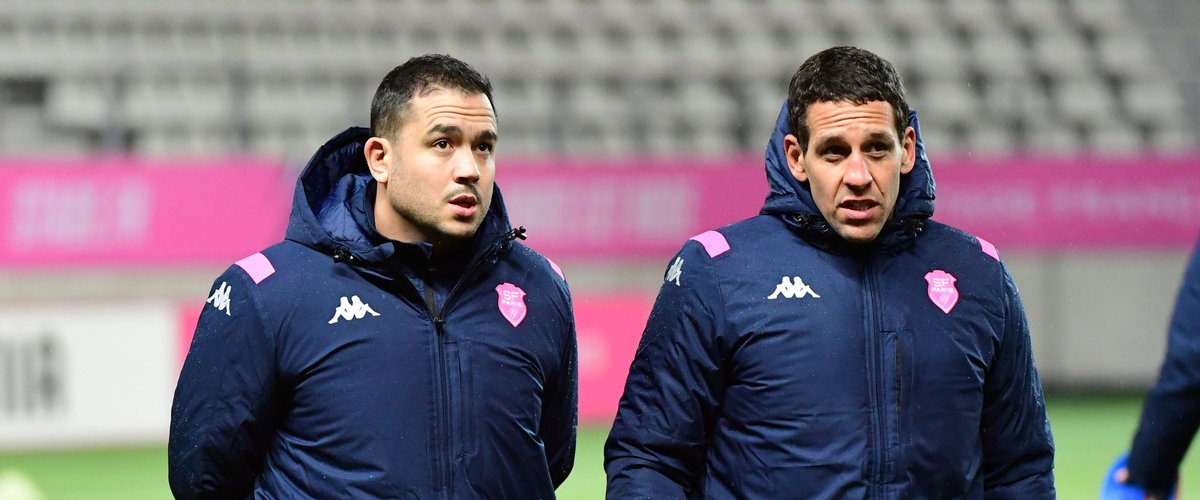 Page de gauche et ci-dessus Hans Peter Wild, Thomas Lombard, Laurent Sempéré et Julien Arias. Quatre hommes pour une mission,sauver la saison du Stade français.