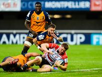 Yacouba Camara (Montpellier) contre Gloucester