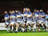 Les joueurs de Vannes avant le match
