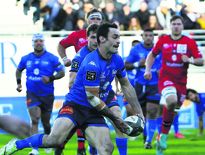 Top 14 - Thomas Combezou (Castres) contre Lyon