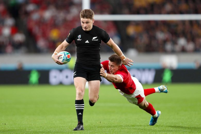 Beauden Barrett fait une nouvelle fois partie du XV de l'année.