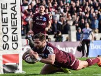 Santiago Cordero marque le dernier essai girondin. L’ailier argentin alivré un de ses meilleurs matchs sous le maillot de l’UBB.