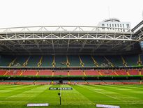 Vue generale du Millennium Stadium.