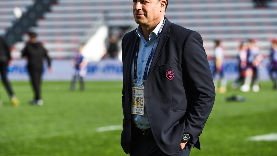 Thomas LOMBARD CEO of Stade Francais during the Top 14 match between RC Toulon and Stade Francais Paris on March 1, 2020 in Toulon, France. (Photo by Alexandre Dimou/Icon Sport) - Thomas LOMBARD - Stade Felix Mayol - Toulon (France)