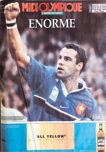 LA « UNE » DU 31 OCTOBRE 1999.