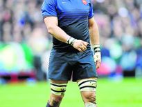 Lionel Nallet en 2012 lors du Tournoi des 6 Nations contre l'Angleterre
