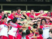Victoire et joie de Biarritz
