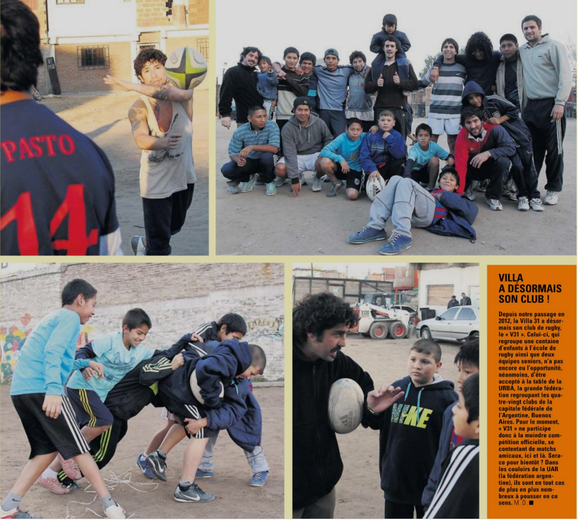 Campito, le rugby des bidonvilles