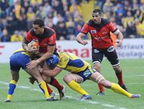 Sonny Bill Williams (Toulon) il y a 10 ans lors de la demi-finale de Top 14 contre Clermont au stade Geoffroy Guichard