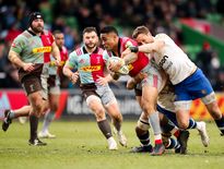 L'ancien All Black Francis Saili a joué dix matchs avec les Harlequins cette saison.