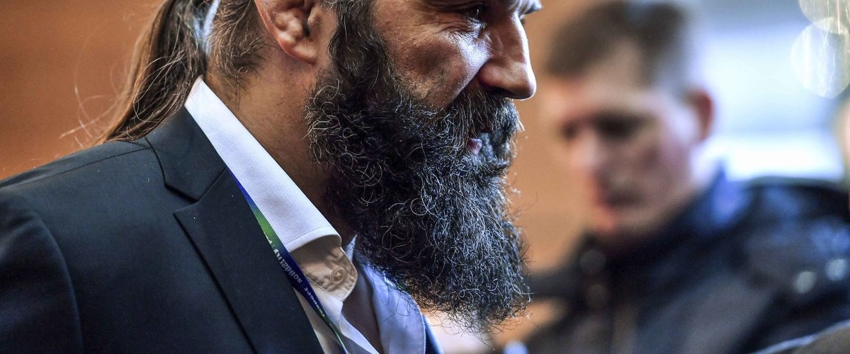 15 November 2017; France 2023 Leader and Bid Ambassador Sebastien Chabal prior to the Rugby World Cup 2023 host union announcement at the Royal Garden Hotel, London, England. Photo by Brendan Moran/Sportsfile / Icon Sport *** Local Caption ***
