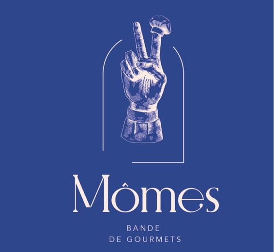 Le logo du concept "Mômes - Bande de gourmets".