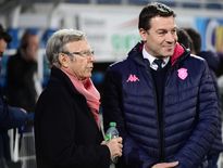 Thomas Lombard, le directeur général et Hans-Peter Wild, le propriétaire d’un Stade français qui a fini bon dernier du Top 14.