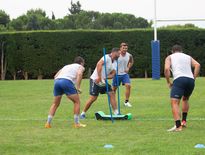 Les Biterrois ont repris le chemin de l’entraînement ce lundi dans une ambiance particulière. Cap désormais sur la nouvelle saison pour Jean-Victor Goillot et ses partenaires...