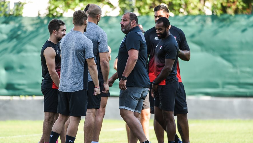 Patrice COLLAZO head coach during the training session on July 15, 2020 in Toulon, France. (Photo by Alexandre Dimou/Icon Sport) - Toulon (France)