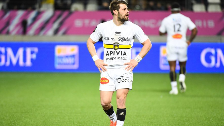 Arthur RETIERE of La Rochelle during the Top 14 match between Stade Francais and Stade Rochelais at Stade Jean Bouin on February 15, 2020 in Paris, France. (Photo by Sandra Ruhaut/Icon Sport) - Arthur RETIERE - Stade Jean Bouin - Paris (France)