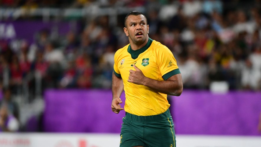 Kurtley BEALE of Australia during the Rugby World Cup 2019 Quarter Final match between England and Australia on October 19, 2019 in Oita, Japan. (Photo by Dave Winter/Icon Sport) - Kurtley BEALE - Oita Stadium - Oita (Japon)