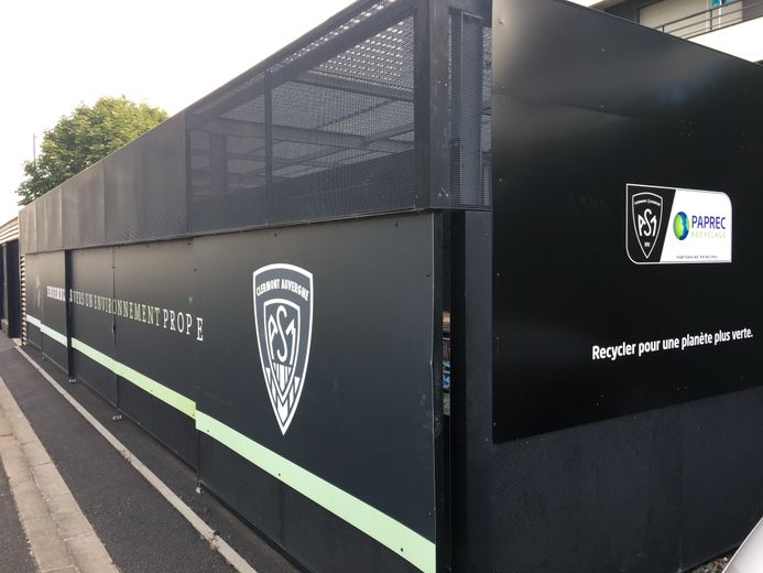 CLermont recycle au stade