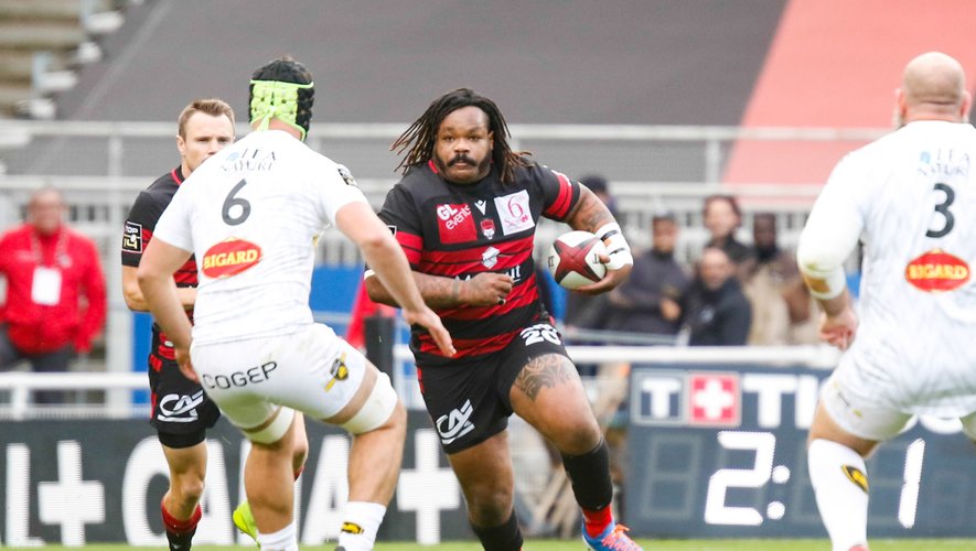 Mathieu BASTAREAUD of Lyon during the Top 14 match between Lyon and La Rochelle at Gerland Stadium on November 10, 2019 in Lyon, France. (Photo by Romain Biard/Icon Sport) - Mathieu BASTAREAUD - Matmut Stadium - Lyon (France)
